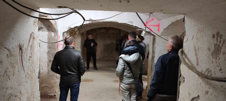 im Kellergeschoss des Lindenau-Museums