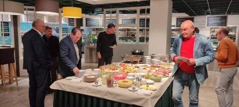 Ein wunderbares Buffet ...