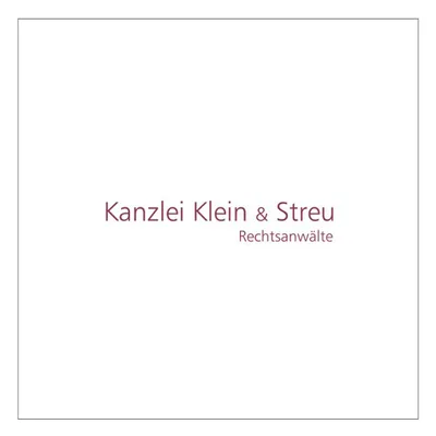 Logo Rechtsanwälte Klein & Streu